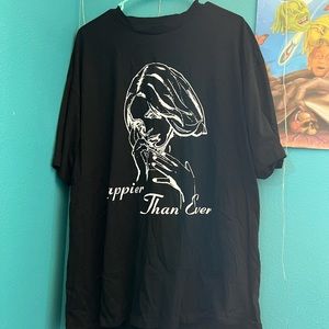 Size XXL Billie Eilish T-shirt